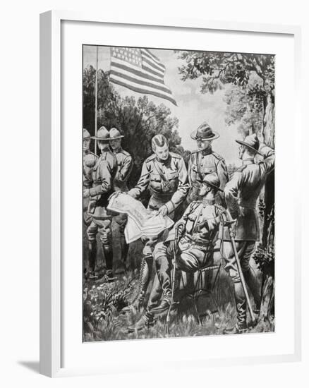 World War I (1914-1918). on April 5, 1917 the Usa Declares War on the Central Empires-Prisma Archivo-Framed Photographic Print