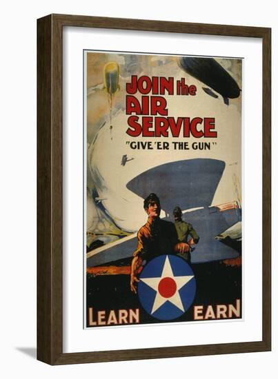 World War I: Air Service-null-Framed Giclee Print