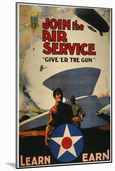 World War I: Air Service-null-Mounted Giclee Print