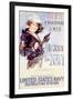 World War I American Recuiting Poster, 1917-Howard Chandler Christy-Framed Art Print