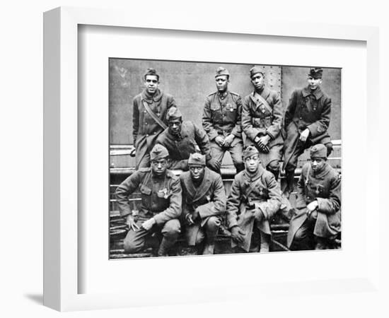 World War I: Black Troops-null-Framed Photographic Print