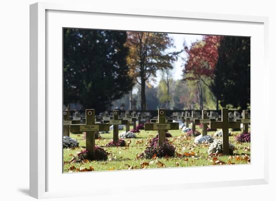 World War I Cemetery-Philippe Lissac-Framed Photographic Print