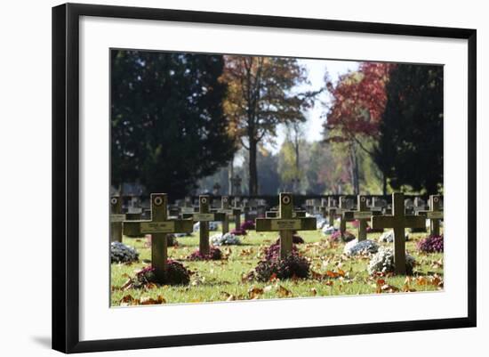 World War I Cemetery-Philippe Lissac-Framed Photographic Print