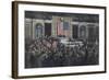 World War I, Entry of the United States into the War, April 1917-Stefano Bianchetti-Framed Giclee Print