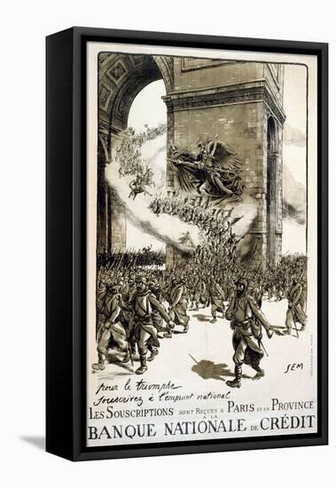 World War I: French Poster-null-Framed Stretched Canvas