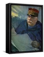 World War I- General Joffre-Cyrus Cuneo-Framed Stretched Canvas
