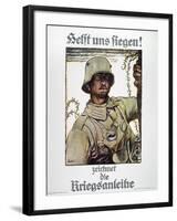 World War I: German Poster-Fritz Erler-Framed Giclee Print