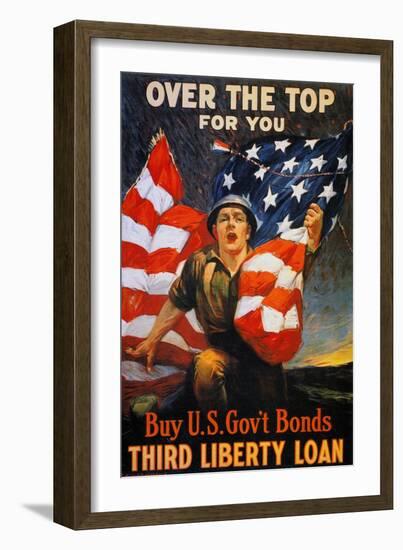 World War I: Liberty Loan-Sidney Riesenberg-Framed Giclee Print