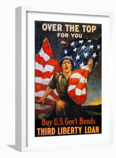 World War I: Liberty Loan-Sidney Riesenberg-Framed Giclee Print