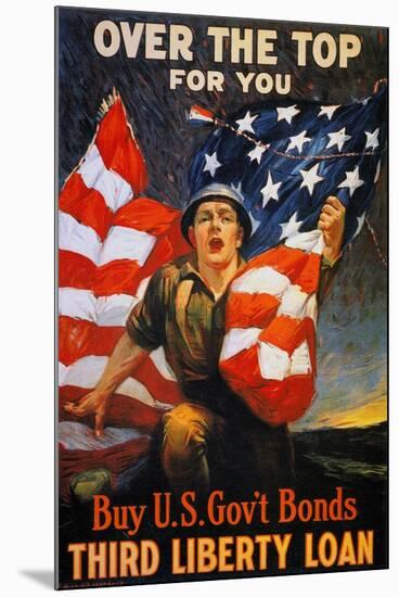 World War I: Liberty Loan-Sidney Riesenberg-Mounted Giclee Print