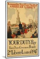 World War I: Liberty Loan-null-Mounted Giclee Print