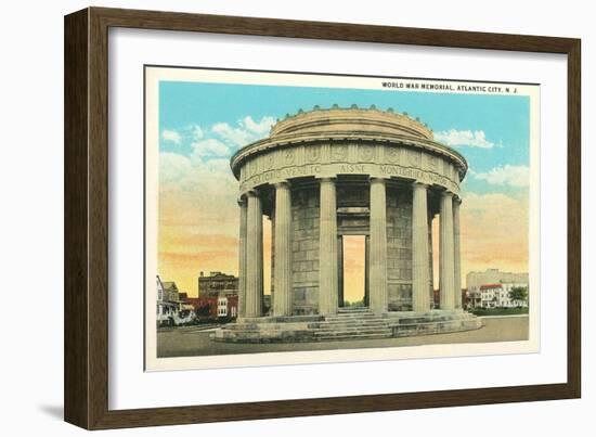 World War I Memorial, Atlantic City, New Jersey-null-Framed Art Print