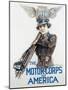 World War I: Motor Corps-Howard Chandler Christy-Mounted Giclee Print