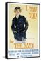 World War I: Navy Poster-Howard Chandler Christy-Framed Stretched Canvas