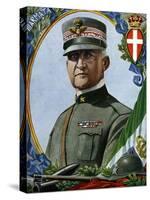 World War I: “Portrait of Emanuele Filiberto Di Savoia-Aosta (Emmanuel-Philibert De Savoie or Emman-Tancredi Scarpelli-Stretched Canvas