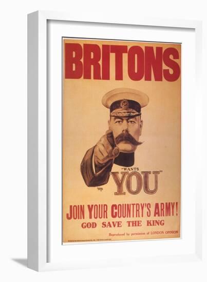 World War I: Poster, 1914-null-Framed Giclee Print