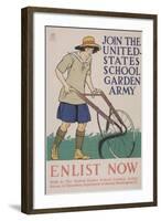 World War I Poster for Gardening-null-Framed Giclee Print