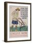 World War I Poster for Gardening-null-Framed Art Print