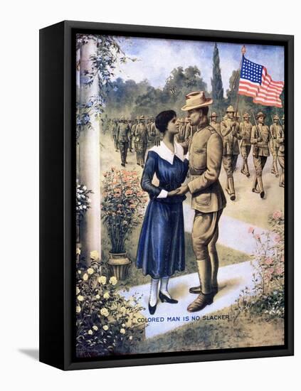 World War I: Recruitment-null-Framed Stretched Canvas