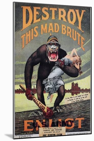 World War I: Recruitment-null-Mounted Giclee Print