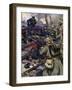 World War I- The Germans capture Fort Beauséjour-Cyrus Cuneo-Framed Giclee Print