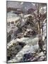 World War I- The Russians cross the Carpathians-Cyrus Cuneo-Mounted Giclee Print