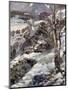 World War I- The Russians cross the Carpathians-Cyrus Cuneo-Mounted Giclee Print