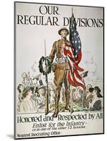 World War I: U.S. Army-James Montgomery Flagg-Mounted Giclee Print