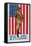 World War I: U.S. Marines-James Montgomery Flagg-Framed Stretched Canvas