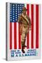 World War I: U.S. Marines-James Montgomery Flagg-Stretched Canvas