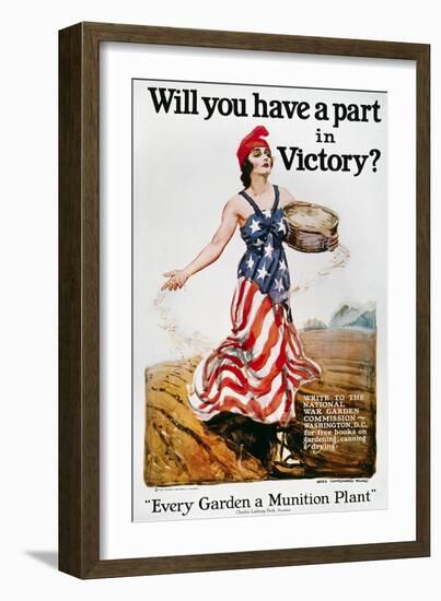 World War I: U.S. Poster-James Montgomery Flagg-Framed Giclee Print