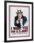 World War I: Uncle Sam-James Montgomery Flagg-Framed Giclee Print