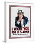 World War I: Uncle Sam-James Montgomery Flagg-Framed Giclee Print