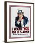 World War I: Uncle Sam-James Montgomery Flagg-Framed Giclee Print