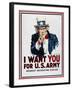 World War I: Uncle Sam-James Montgomery Flagg-Framed Giclee Print