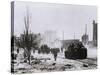 World War II (1939-1945). Battle of Stalingrad. Artillery into the City of Stalingrad. Ussr-null-Stretched Canvas