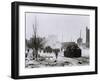 World War II (1939-1945). Battle of Stalingrad. Artillery into the City of Stalingrad. Ussr-null-Framed Giclee Print