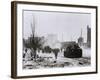 World War II (1939-1945). Battle of Stalingrad. Artillery into the City of Stalingrad. Ussr-null-Framed Giclee Print