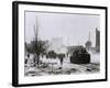 World War II (1939-1945). Battle of Stalingrad. Artillery into the City of Stalingrad. Ussr-null-Framed Giclee Print