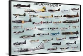 World War II Aircraft-null-Framed Poster