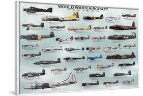 World War II Aircraft-null-Framed Poster