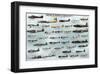 World War II Aircrafts-null-Framed Art Print