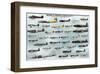 World War II Aircrafts-null-Framed Art Print