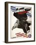 World War II, 'America Calling'. Civil Defense Recruitment Poster, 1942-null-Framed Art Print