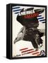 World War II, 'America Calling'. Civil Defense Recruitment Poster, 1942-null-Framed Stretched Canvas