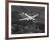 World War II B-17 "Flying Fortress", "Sally B" in Flight After Blow Out, July 1983-null-Framed Photographic Print