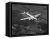 World War II B-17 "Flying Fortress", "Sally B" in Flight After Blow Out, July 1983-null-Framed Stretched Canvas