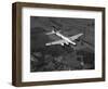 World War II B-17 "Flying Fortress", "Sally B" in Flight After Blow Out, July 1983-null-Framed Photographic Print