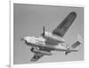 World War II B-25 Aircraft Training in Sky-null-Framed Photographic Print