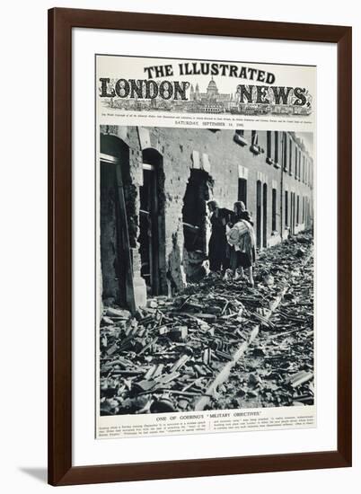 World War II: Blitz, 1940-null-Framed Giclee Print